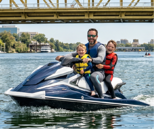 3-Seater Jet Ski